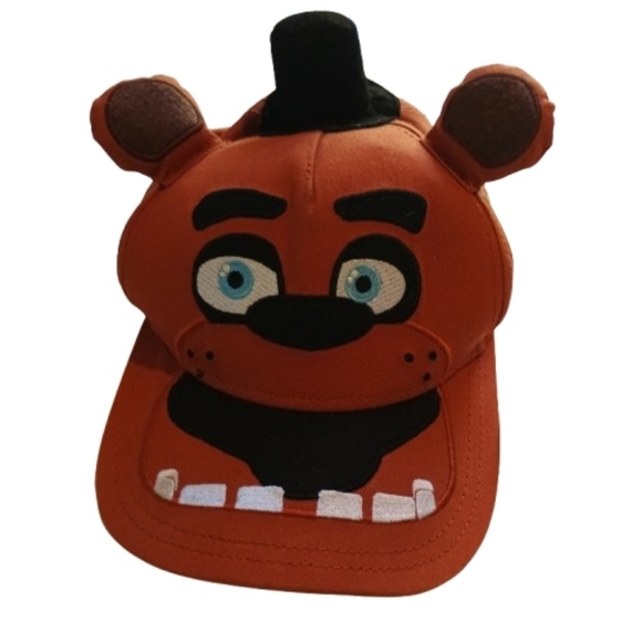 Five Nights At Freddy’S Other - Five Nights at Freddy's Freddy Fazbear Big Face Brown Snapback‎ Hat